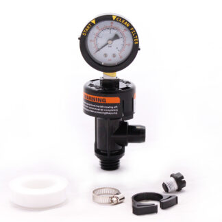 Aftermarket Replacement for Pentair® High Flow Manual Air Relief Valve & Gauge Kit - Replaces 98209800